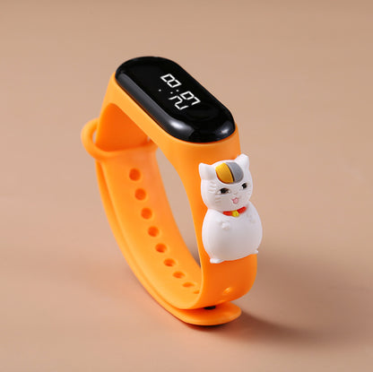 Fashion Mickey  Spiderman LED Kids Watch Waterproof Sports Bracelet For Girls  Women 12