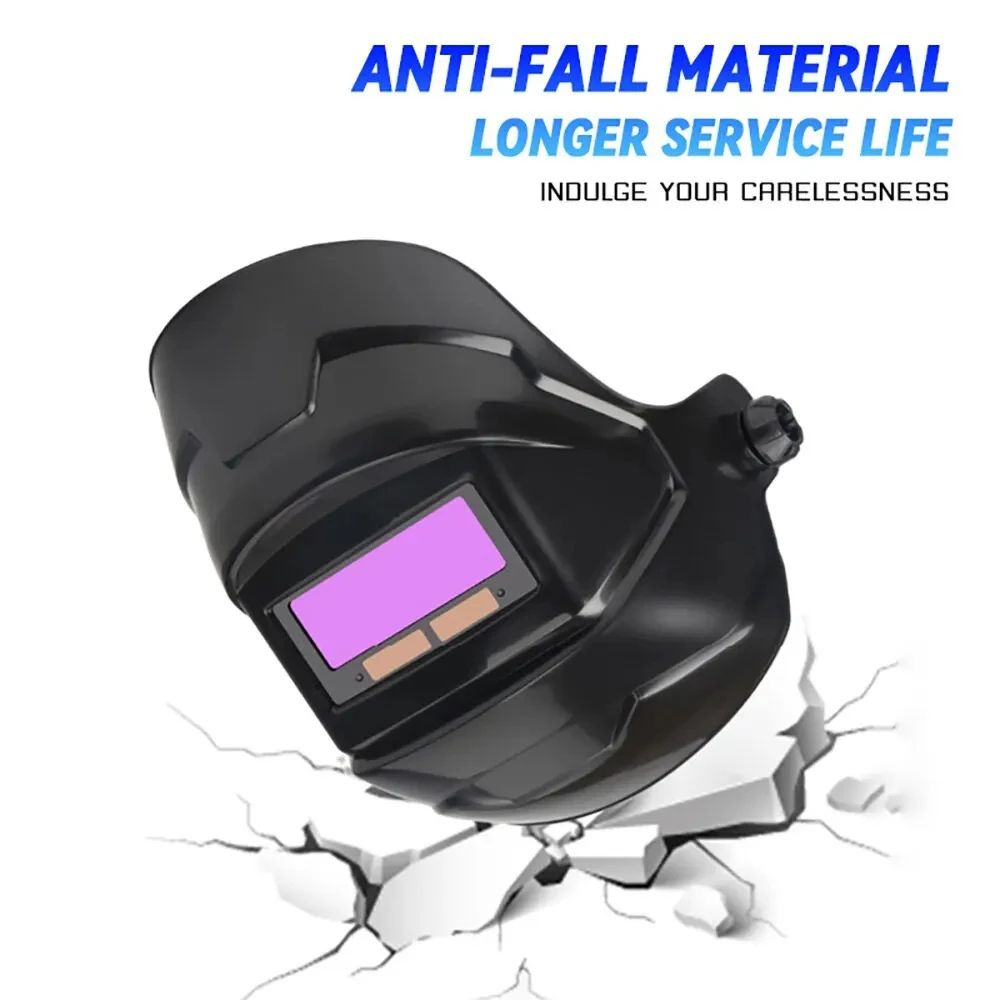 Welding Helmet Welder Mask With Large View True Color Solar Power Auto Darkening For Arc Weld Grind 4