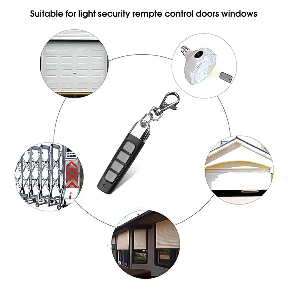Electric Garage Door Opener Remote 433MHz Auto Copy Duplicator Clone Transmitter Controller 4