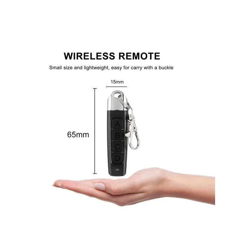 Electric Garage Door Opener Remote 433MHz Auto Copy Duplicator Clone Transmitter Controller 5