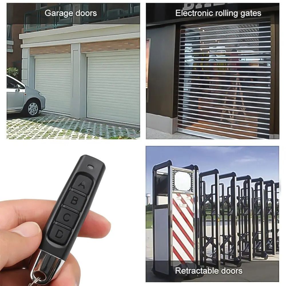 Electric Garage Door Opener Remote 433MHz Auto Copy Duplicator Clone Transmitter Controller 3