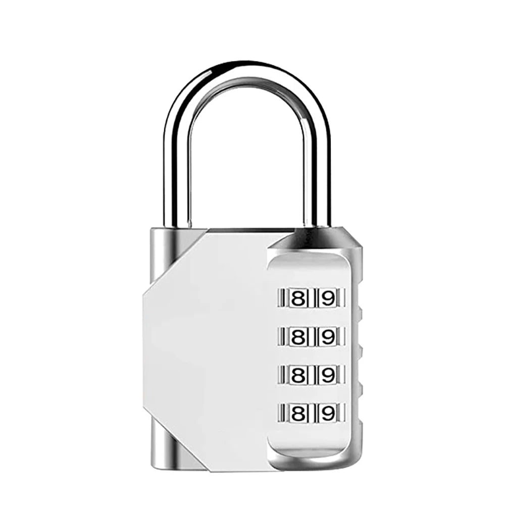 Waterproof Combination Lock 4Digit Resettable Heavy Duty Padlock For Outdoor Use 7