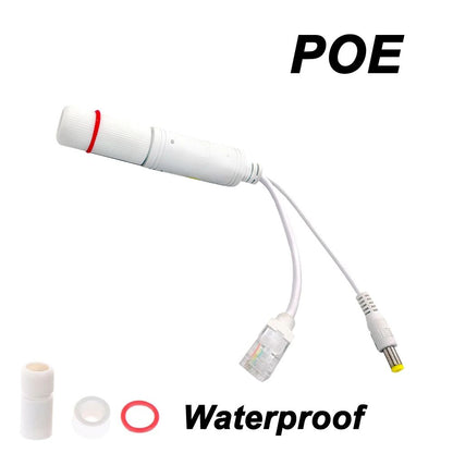 Waterproof Splitter Adapter Cable, Power and Data Injector Extender for IP Cameras, Wireless APs, Access Control System