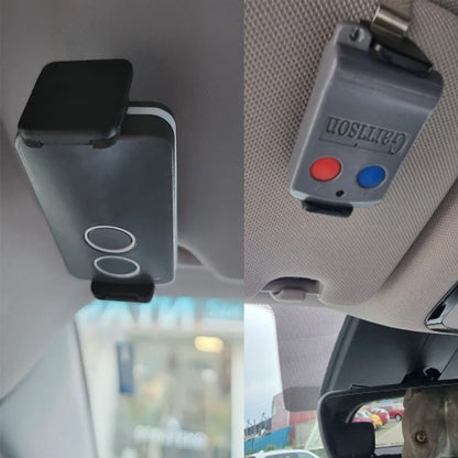 New Car Key Clip Holder Adjustable Sun Visor Mount For Garage Door Remote Control Universal Garage  1