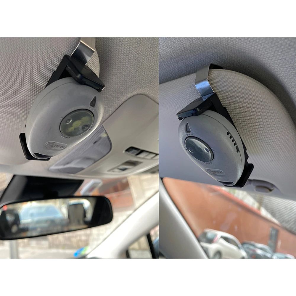 New Car Key Clip Holder Adjustable Sun Visor Mount For Garage Door Remote Control Universal Garage  2