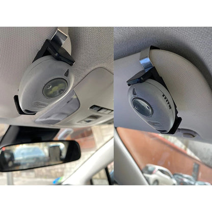 New Car Key Clip Holder Adjustable Sun Visor Mount For Garage Door Remote Control Universal Garage  2