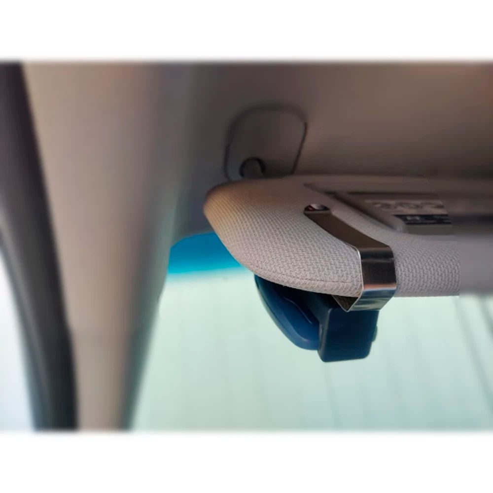 New Car Key Clip Holder Adjustable Sun Visor Mount For Garage Door Remote Control Universal Garage  3