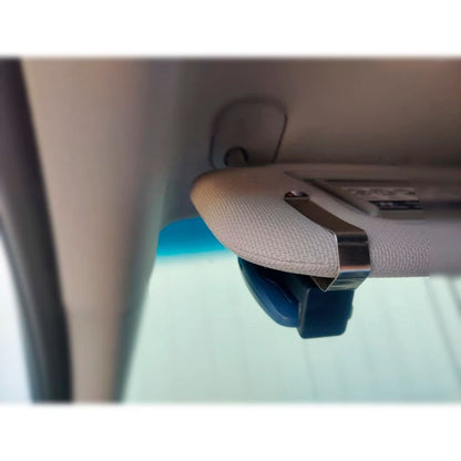 New Car Key Clip Holder Adjustable Sun Visor Mount For Garage Door Remote Control Universal Garage  3