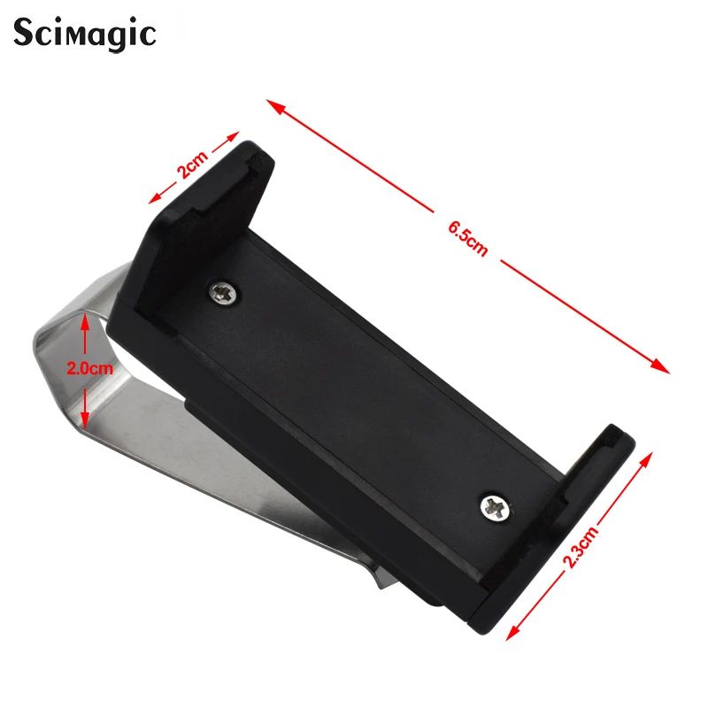 New Car Key Clip Holder Adjustable Sun Visor Mount For Garage Door Remote Control Universal Garage  4