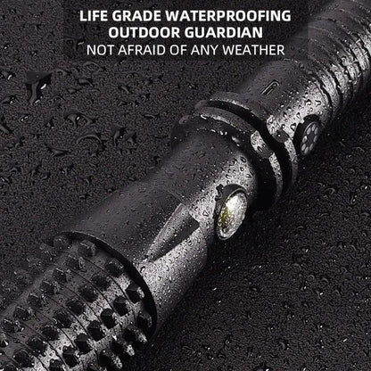 Wolf Tooth Lamp Rod Super Bright LED Outdoor Retractable Strong Light MultiFunctional Vehicle Patro 4