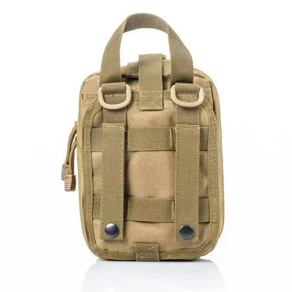 Tactical First Aid Kit Medical Bag for Emergency Outdoor, Hunting, & Camping MOLLE Survival Pouch Organizer