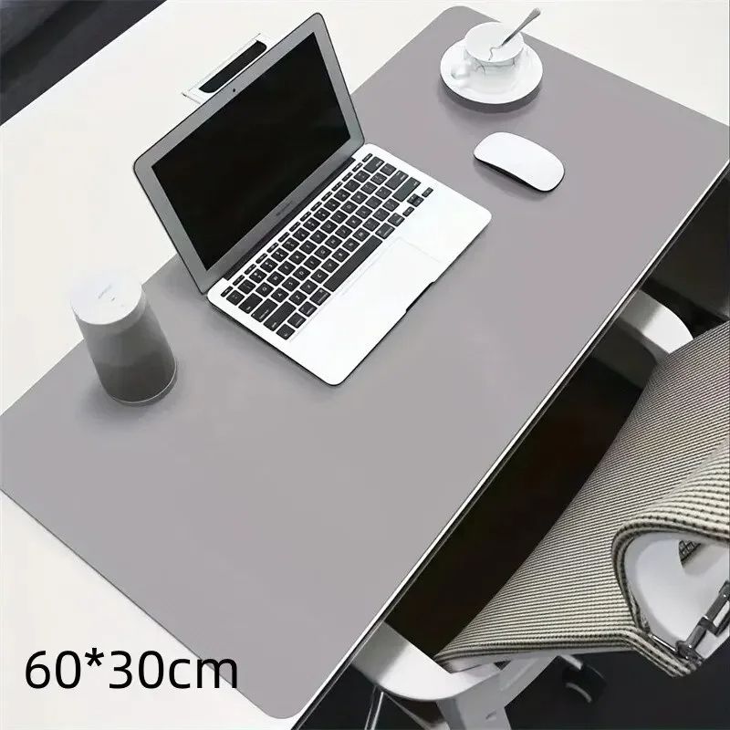 Large Size Office Desk Protector Mat PU Leather Waterproof Mouse Pad Keyboard Desk Pad Gaming Mouse 4
