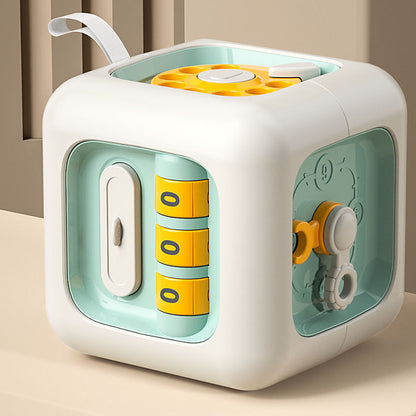6 In 1 Montessori Educational Toys Sensory Busy Board Baby Practice Skills Drawer Cube Fidget Educa 8