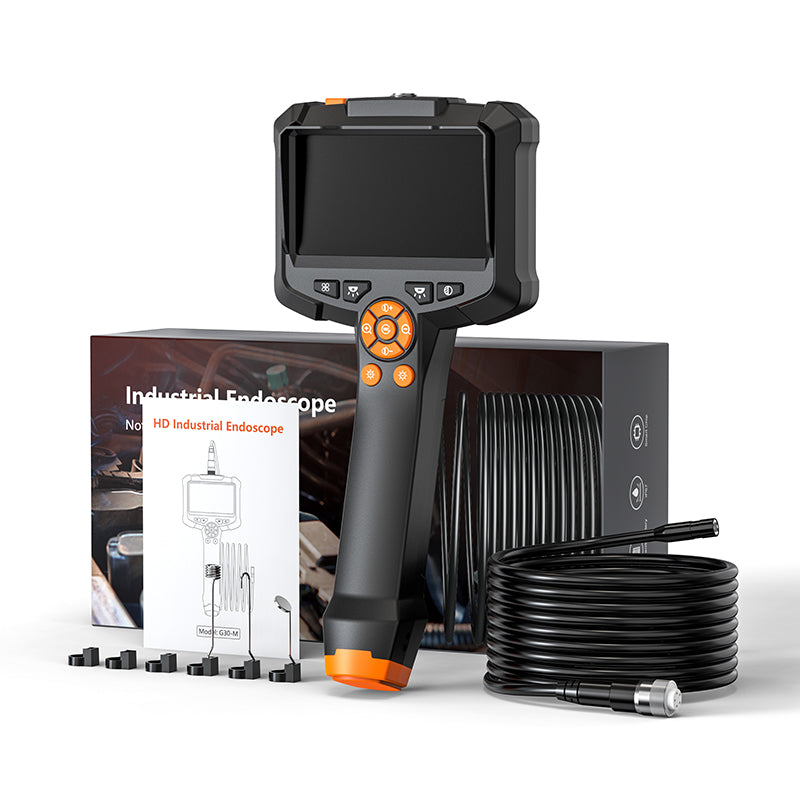 Industrial Endoscope Camera 43 Dual Lens 1080P HD Borescope IP67 Waterproof Sewer  Car Inspection C 7