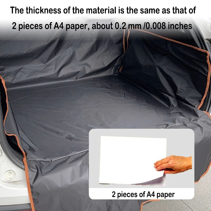 Universal Fit SUV Cargo Liner Waterproof Trunk Seat Protector For Pets Dogs And Outdoor Adventures 1