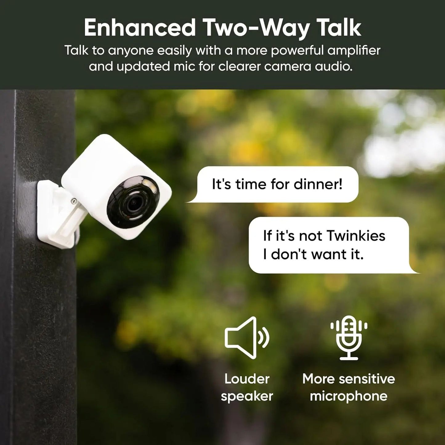Wyze Cam WiFi Smart Home Security Camera With Motion Activated Spotlight Siren 2Way Audio Indoor Ou 3