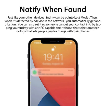 Bluetooth Mini Tracking Device For Apple Find My GPS Lost Tracker Anti Lost Alarm  Positioner 4