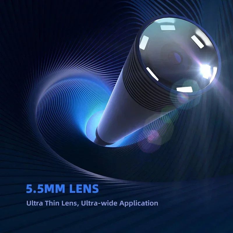 Mini Endoscope Camera For Android Waterproof Borescope With Adjustable LED Lights USBTypeC Adapter  1