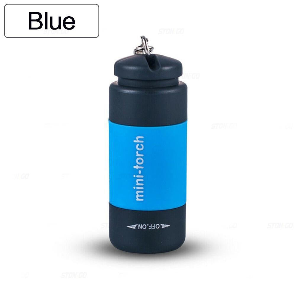 USB Rechargeable LED Keychain Flashlight Waterproof Strong Light PocketSized Mini Torch For Outdoor 7