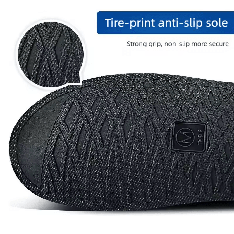 Waterproof Rain Boot Shoe Covers With Reflective Strips 4