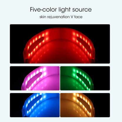 Face Lifting Device With Red Light Therapy V Face Massager For Skin Rejuvenation  Double Chin Lift  1