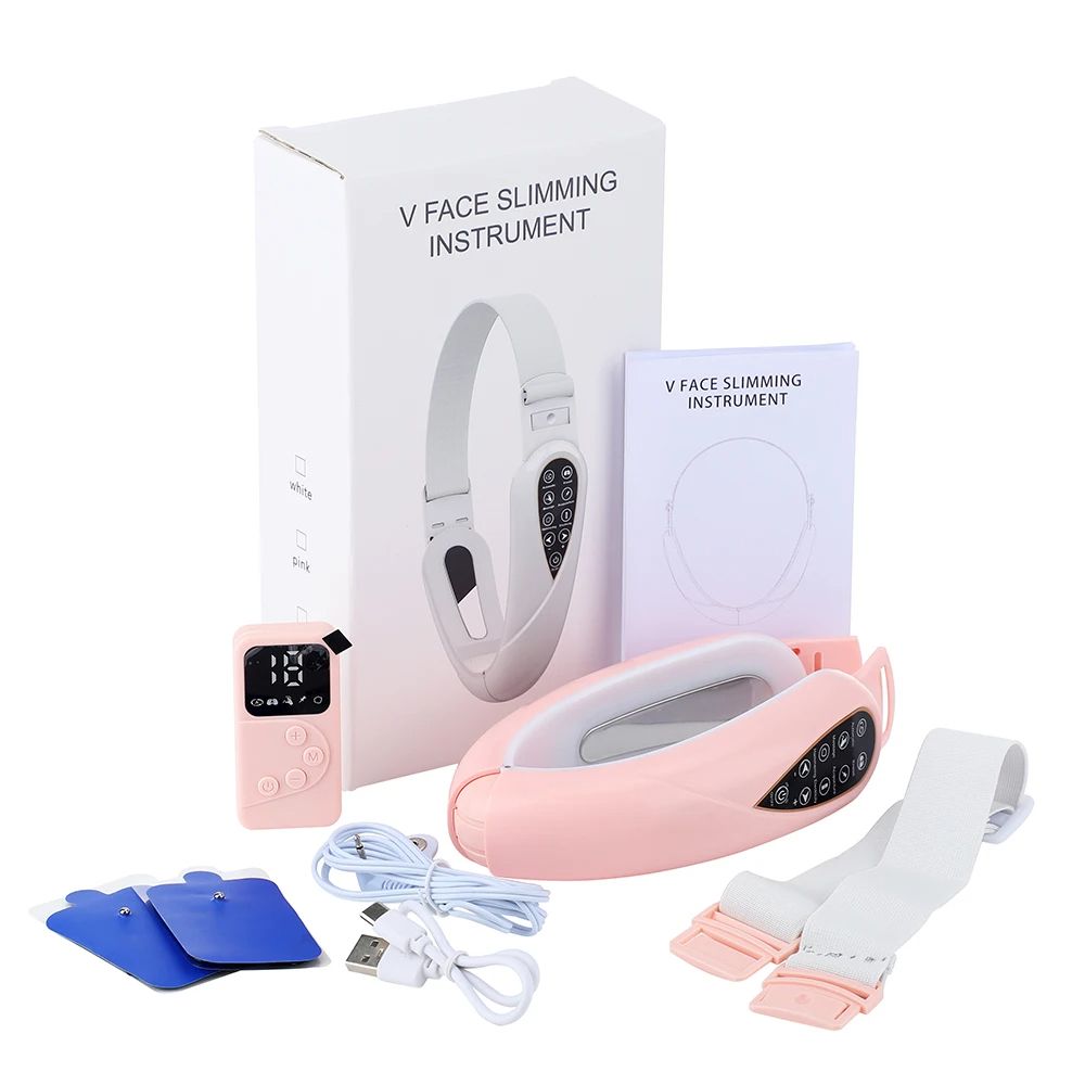 Face Lifting Device With Red Light Therapy V Face Massager For Skin Rejuvenation  Double Chin Lift  6