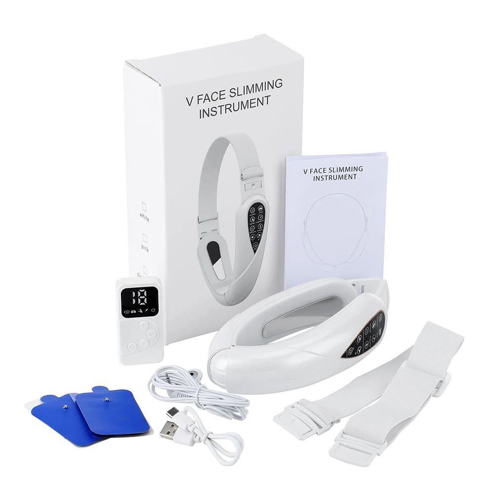 Face Lifting Device With Red Light Therapy V Face Massager For Skin Rejuvenation  Double Chin Lift  7