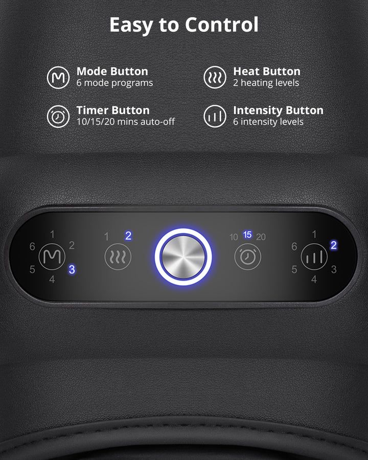 RelaxaTouch Wireless Hand Massager With Heat And Air Compression For Arthritis And Muscle Relief 2