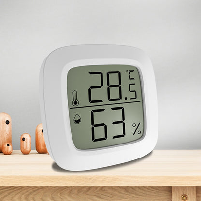 Digital Mini LCD Thermometer Hygrometer Accurate Indoor Temperature  Humidity Meter For Home Use 4