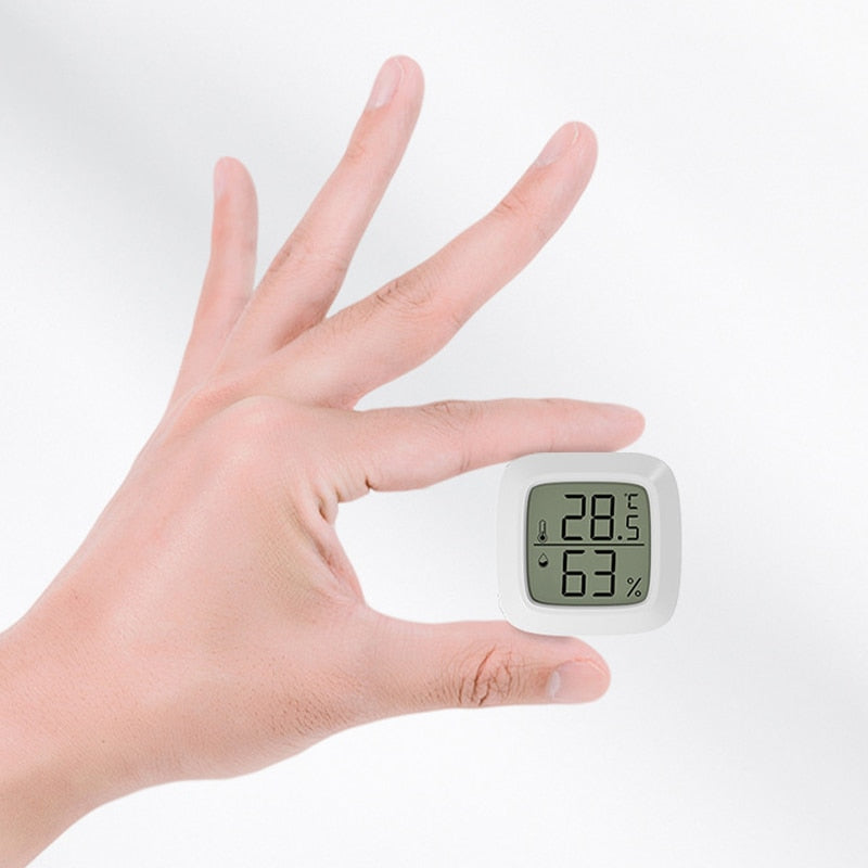 Digital Mini LCD Thermometer Hygrometer Accurate Indoor Temperature  Humidity Meter For Home Use 1
