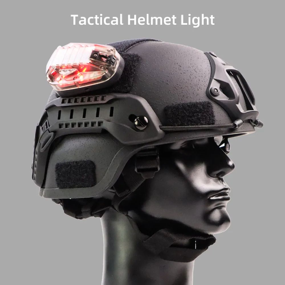 Tactical Helmet Light Survival Signal Lamp  IR  LED Strobe Identification Light For Airsoft  Outdoo 5