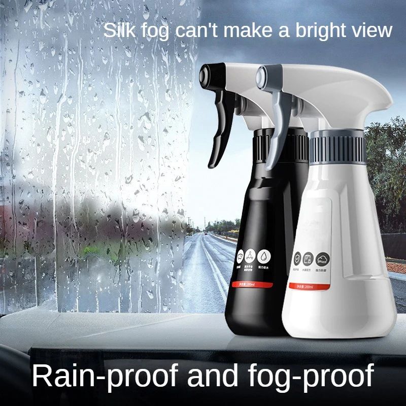 Auto Glass Water Repellent Coating Agent, Anti-Rain Spray, Waterproof, Anti-Fog Windshield Cleaner for Clear Driving