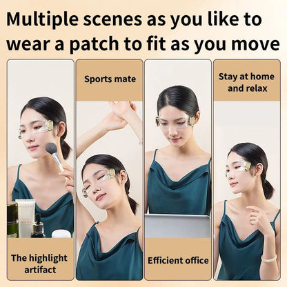 Eye Mask Patch Face Eye Massager Muscle Stimulator For AntiAging Dark Circles Eye Bags Beauty Lift  2