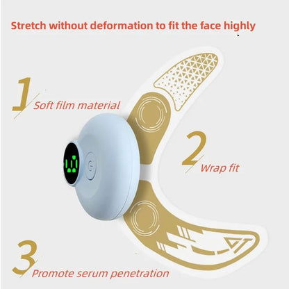 Eye Mask Patch Face Eye Massager Muscle Stimulator For AntiAging Dark Circles Eye Bags Beauty Lift  4