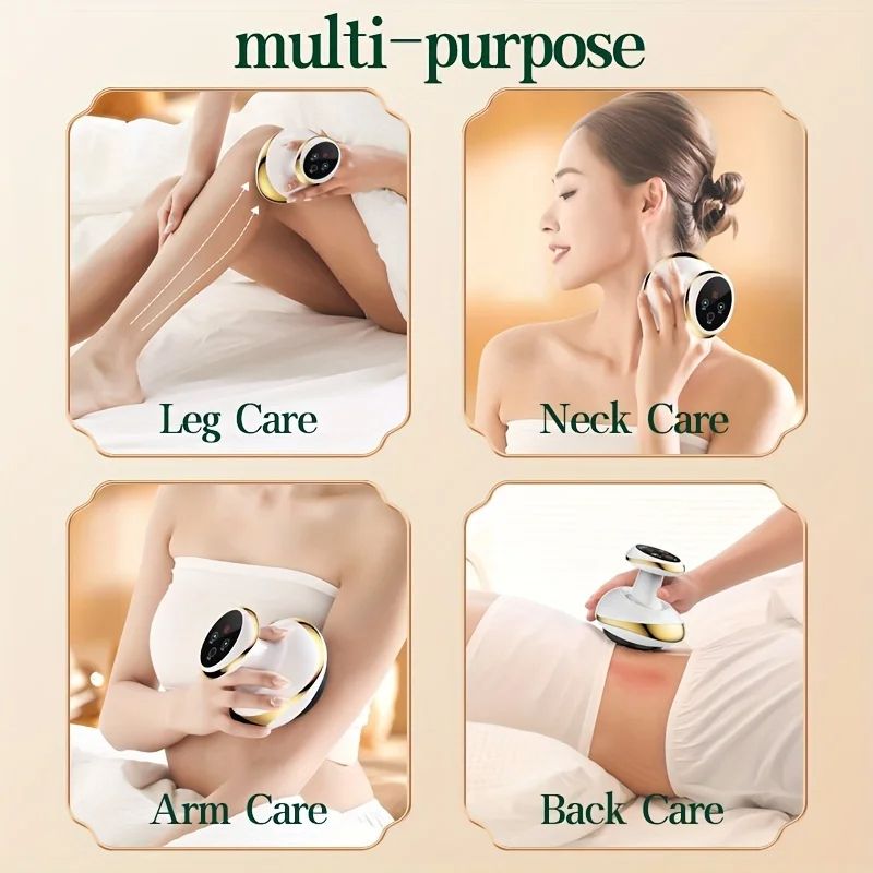 Electric Massage Meridian Brush Universal Body Dredging Cupping  Scraping Instrument For Abdominal  3
