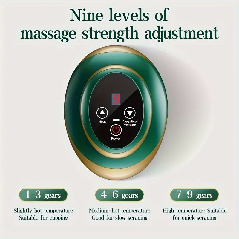 Electric Massage Meridian Brush Universal Body Dredging Cupping  Scraping Instrument For Abdominal  4