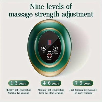 Electric Massage Meridian Brush Universal Body Dredging Cupping  Scraping Instrument For Abdominal  4