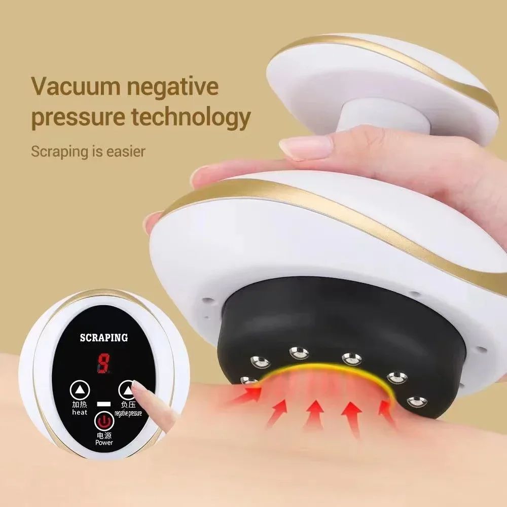 Electric Massage Meridian Brush Universal Body Dredging Cupping  Scraping Instrument For Abdominal  5