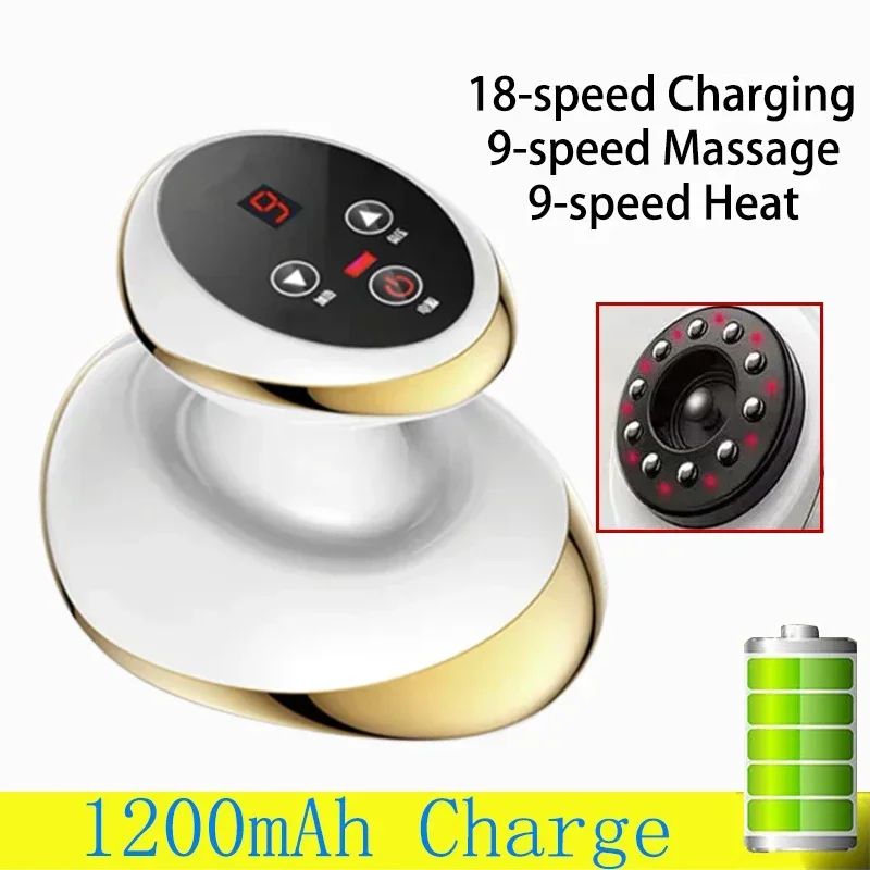 Electric Massage Meridian Brush Universal Body Dredging Cupping  Scraping Instrument For Abdominal  7