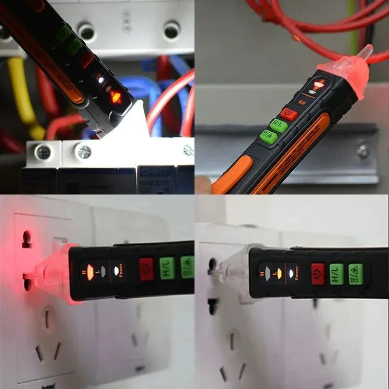 NonContact Voltage Detector Electrical Pen AC Voltage Tester Smart Breakpoint Finder Home Professio 5