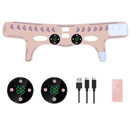 Head Massage Face Slimming Strap USB Rechargeable Facial Lifting Mask To Reduce Double Chin Cheek L 6
