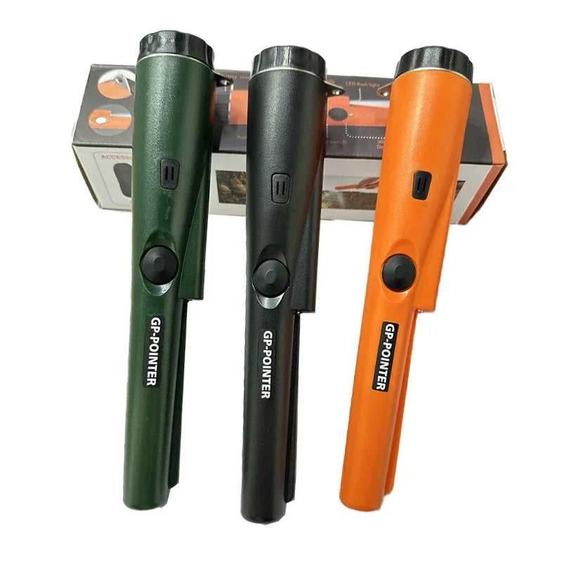 360° Waterproof Metal Detector Pinpointer, Handheld Professional Tool for Gold, Coins, and Relics