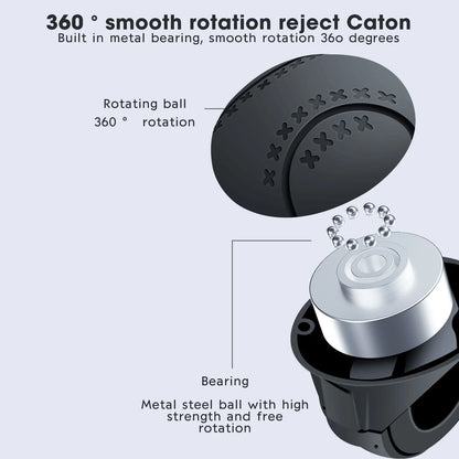 Steering Wheel Booster Spinner Knob With Power Handle Ball  Metal Bearing For Effortless OneHanded  2