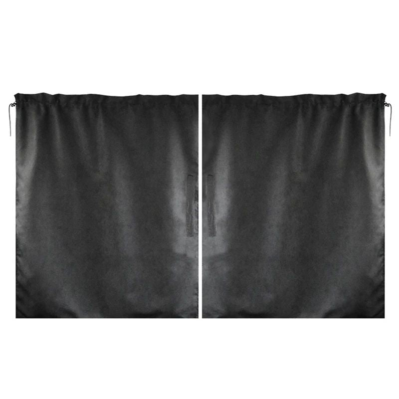Universal Car Privacy Curtains Rear Seat Divider  Side Window Sun Shades For SUVs  Sedans 6