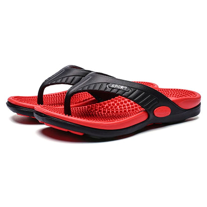 Luxury Massage Slippers Summer Breathable Beach Shoes For Men  Women Comfortable Flip Flops 3