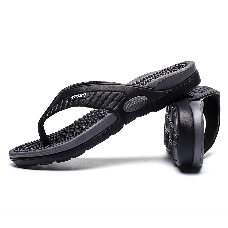 Luxury Massage Slippers Summer Breathable Beach Shoes For Men  Women Comfortable Flip Flops 5