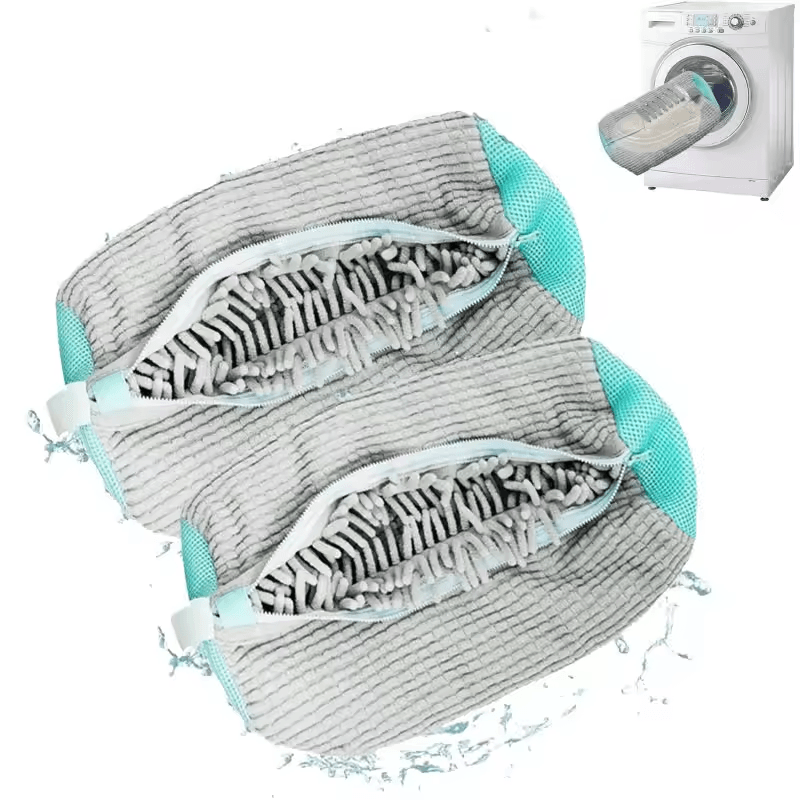 Reusable Shoe Washing Bag For Washing Machine 1 2PCS Sneaker And Tennis Shoe Cleaner Kit 10