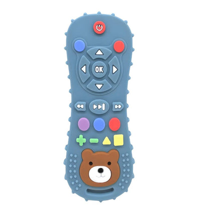 Baby Silicone Remote Teether Teething Stick Pacifier Glove Toy Set 6