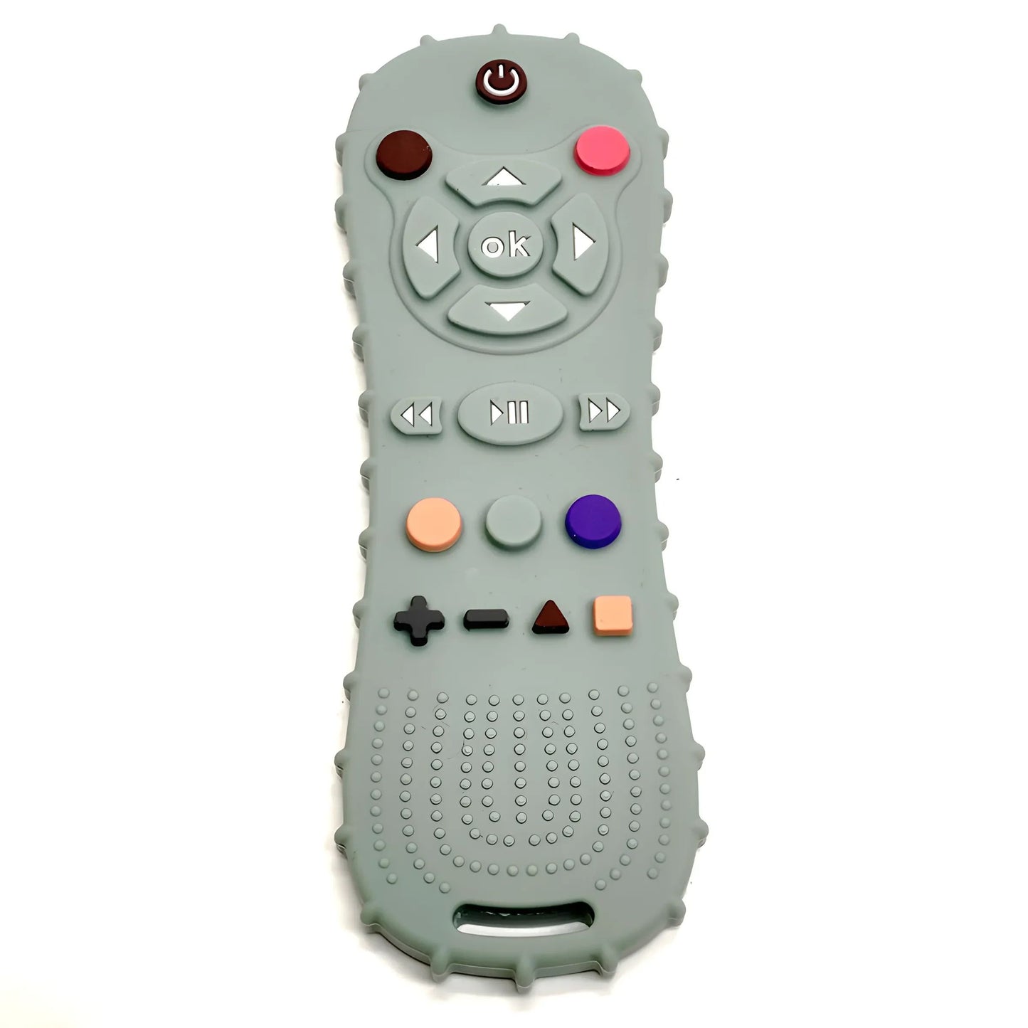 Baby Silicone Remote Teether Teething Stick Pacifier Glove Toy Set 10