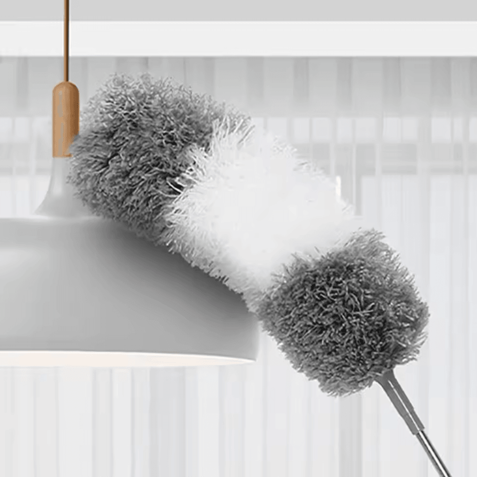 Retractable Microfiber Gap Duster Extendable Cleaning Tool For Tight Spaces 0